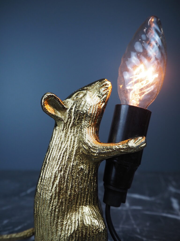 Moodie Mouse Table Lamp Nickel - Image 4