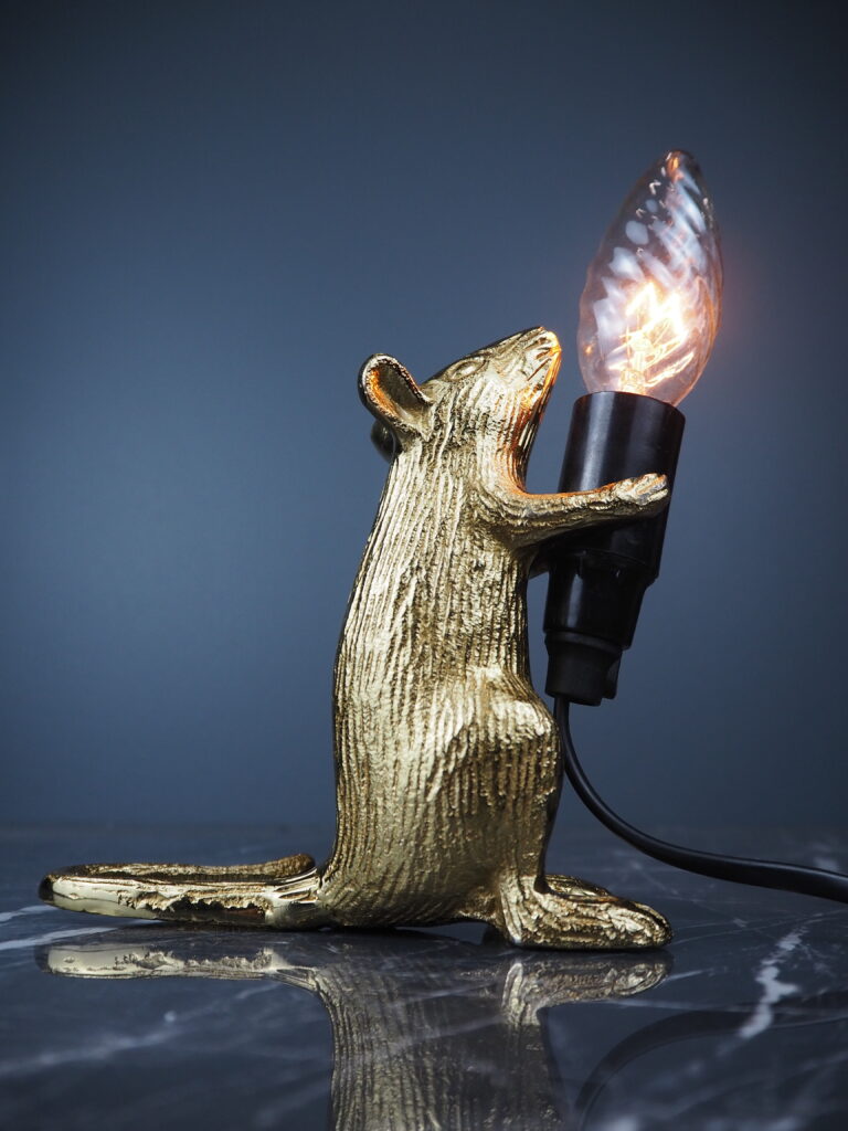 Moodie Mouse Table Lamp Nickel - Image 5