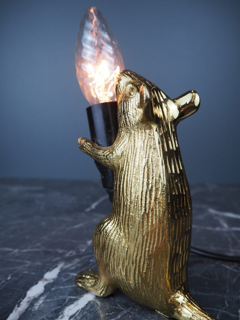Moodie Mouse Table Lamp Nickel - Image 6