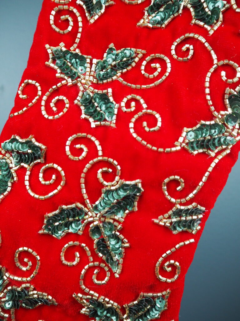 Stocking red/multi - Image 3