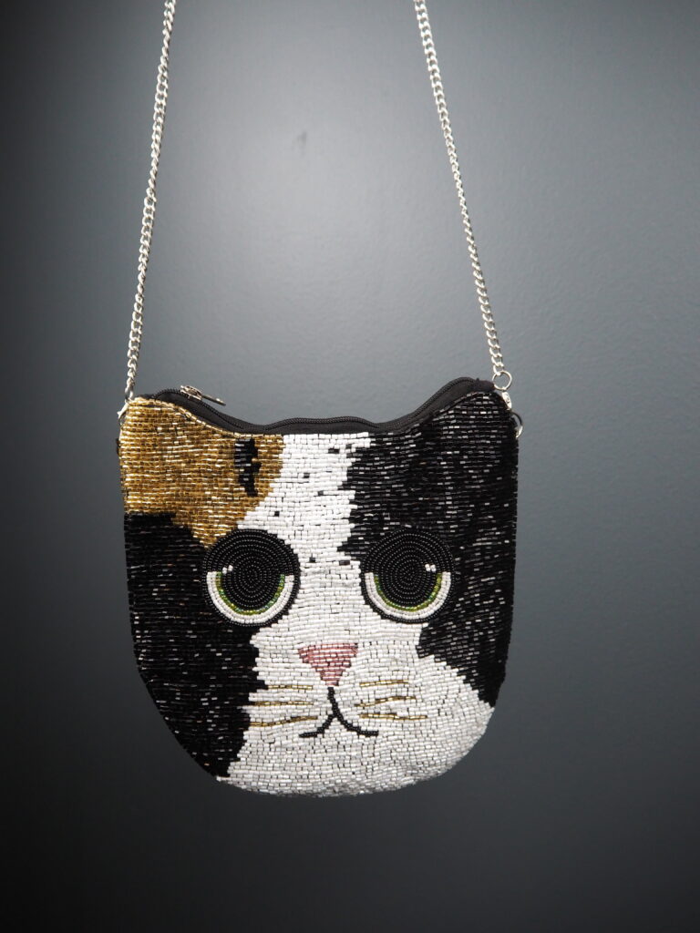 Cross body bag black/white - Image 2