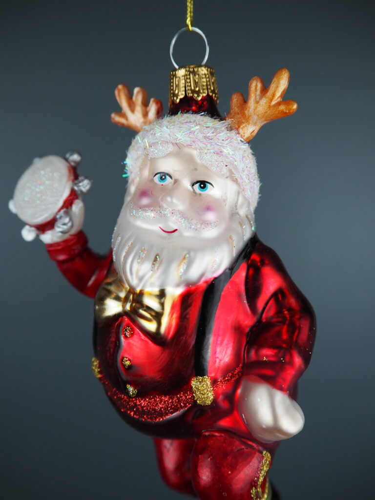Santa deer glass - Image 3