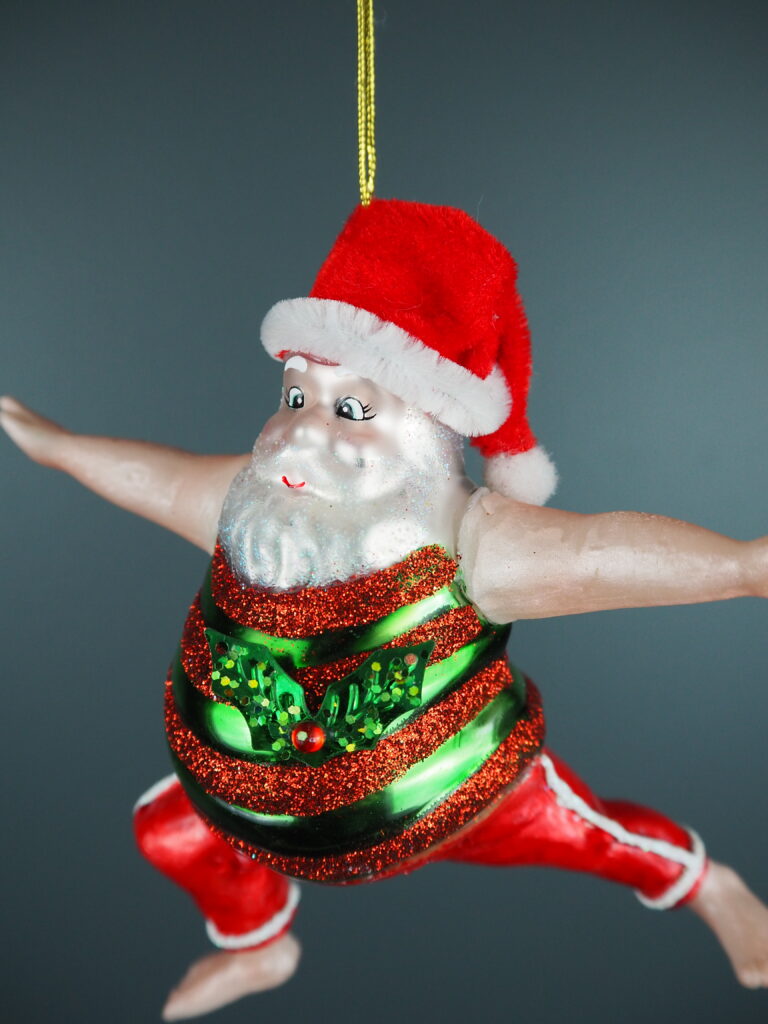 Santa yoga glass - Image 2
