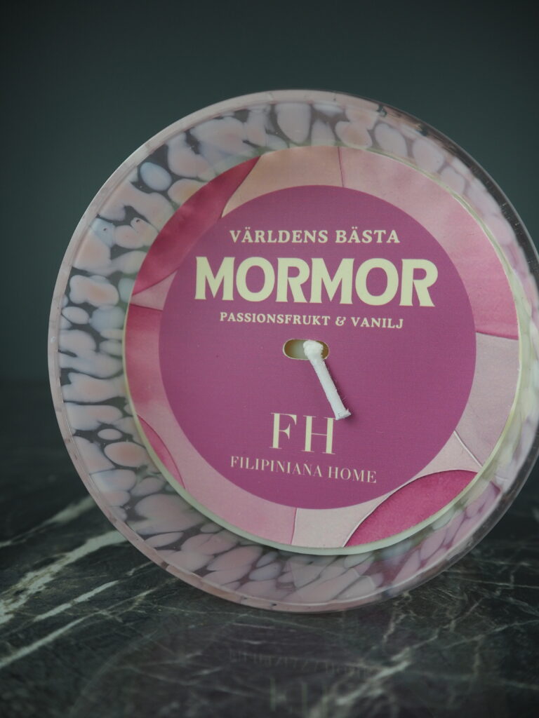 Mormor candle pink passionfruit - Image 3