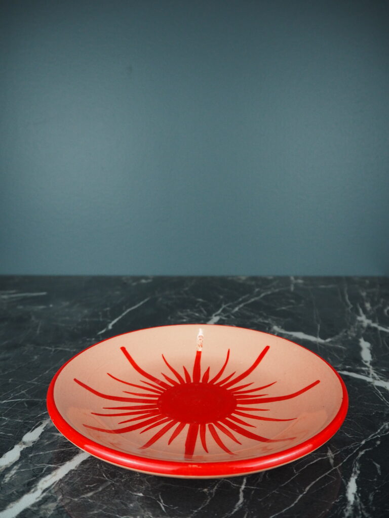 Paloma hand painted Ceramic plate - Image 2