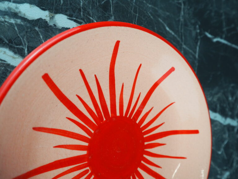Paloma hand painted Ceramic plate - Image 3