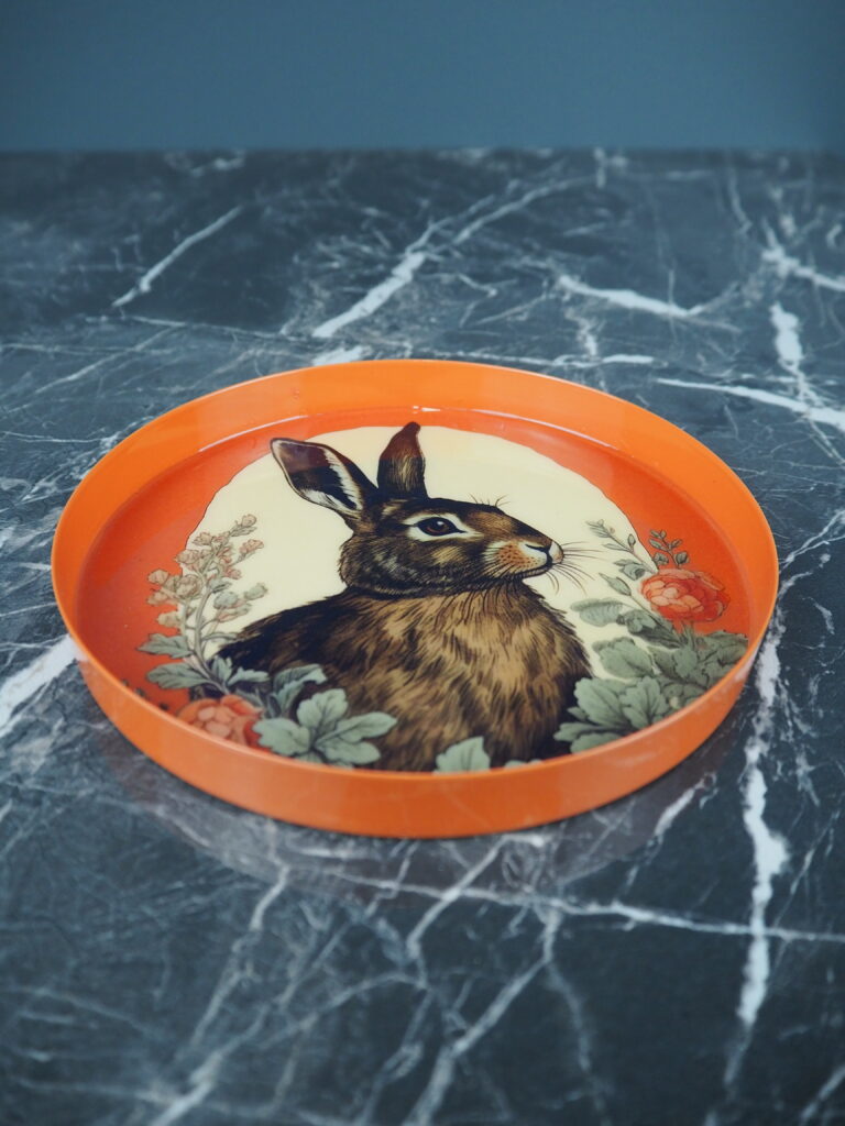 Tray w rabbit - Image 3