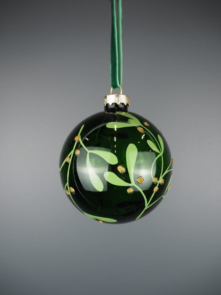 Glass ball green - Image 3