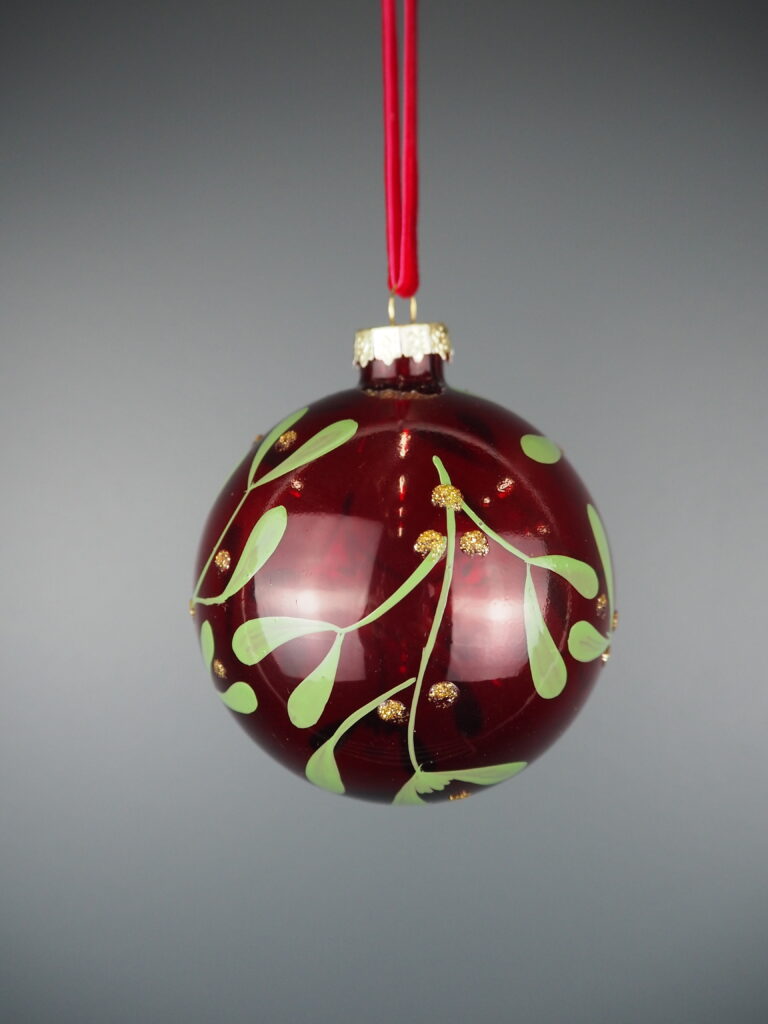 Glass ball red - Image 2