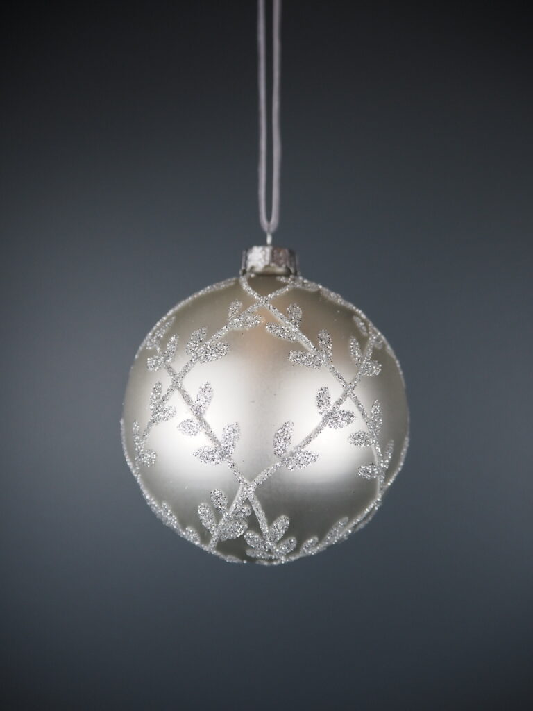 Glass ball white - Image 2