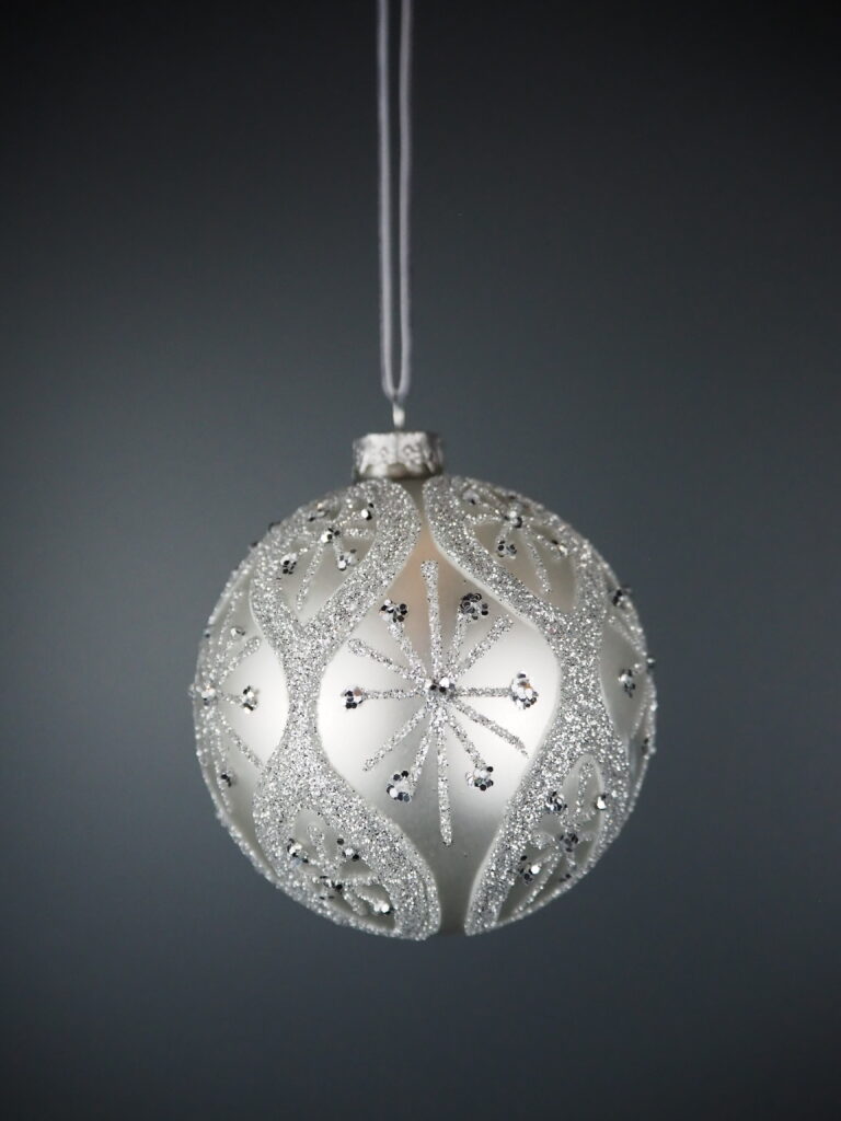 Glass ball white - Image 2