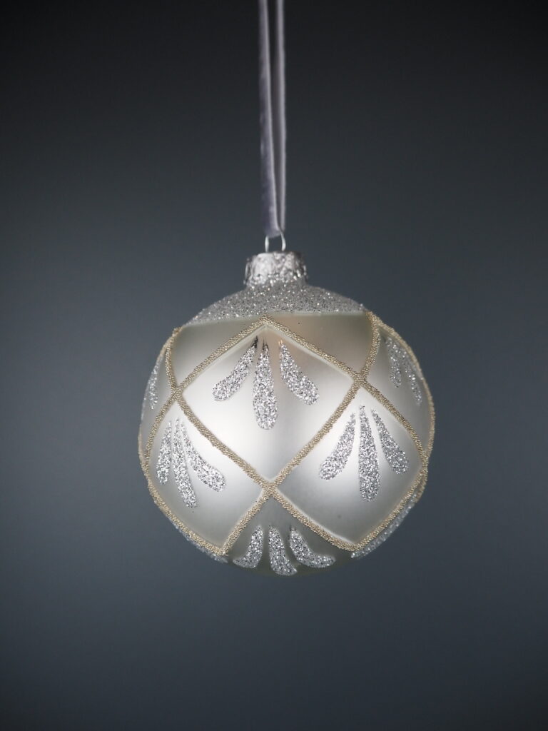 Glass ball white - Image 2