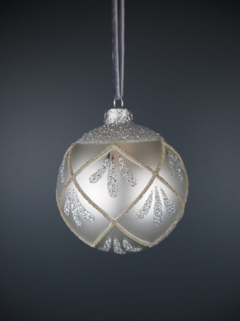 Glass ball white - Image 3