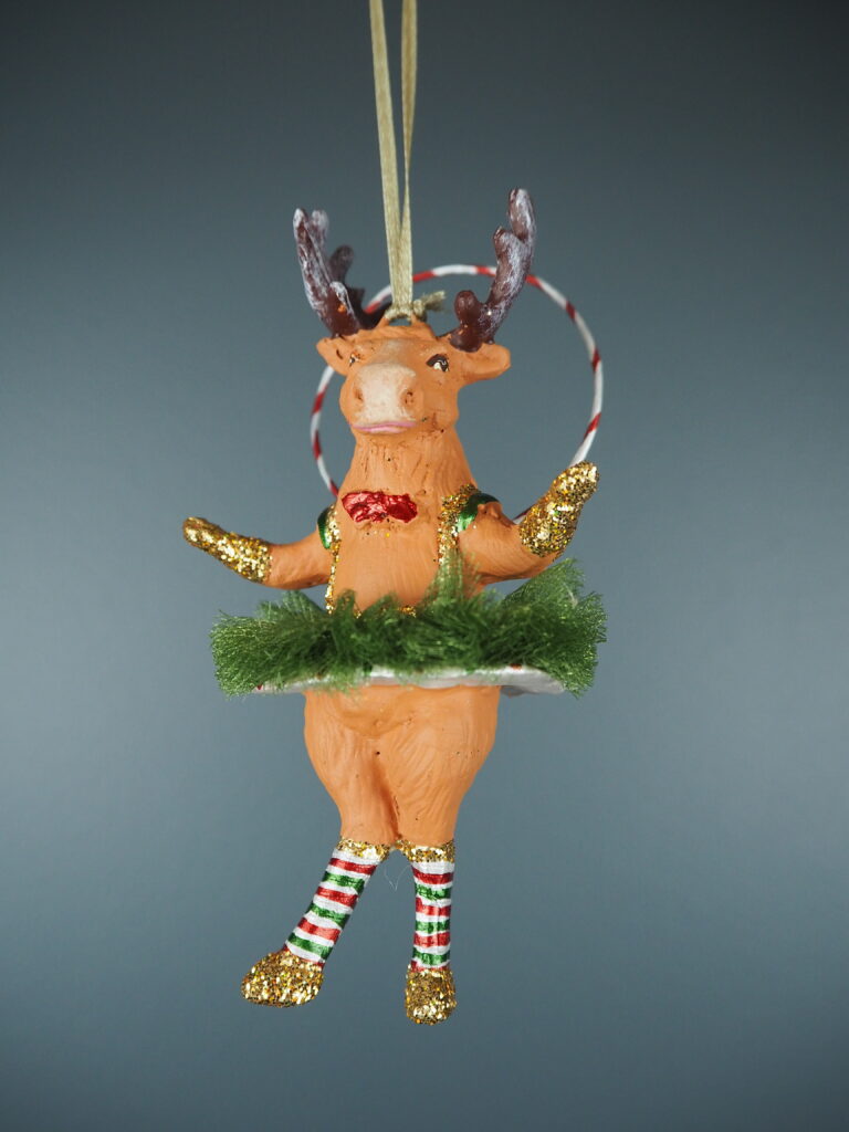 Circus moose in diamond design orn - Image 7