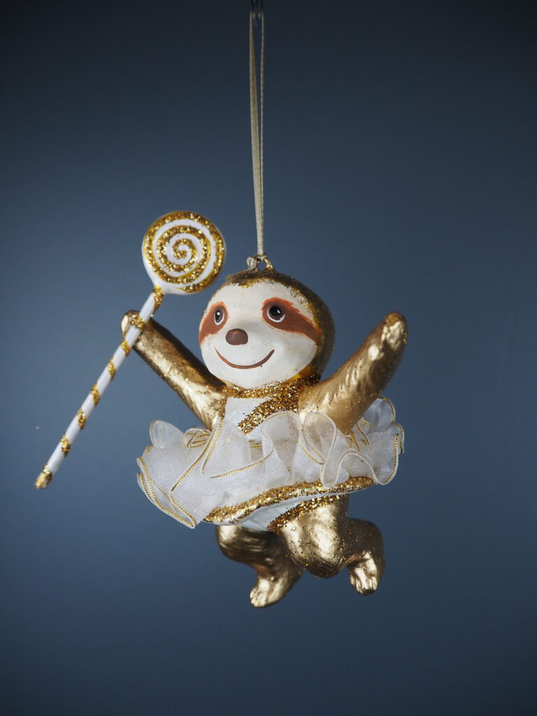 Ballerina Sloth white/gold skirt - Image 2