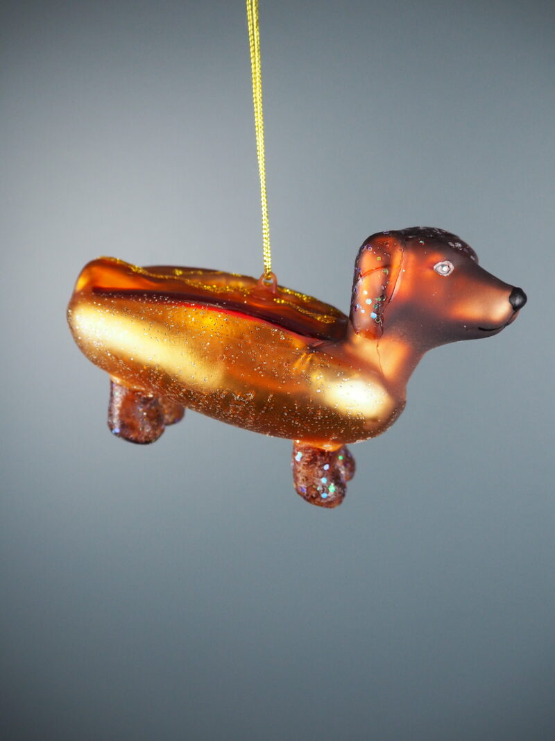 Hot dog glass