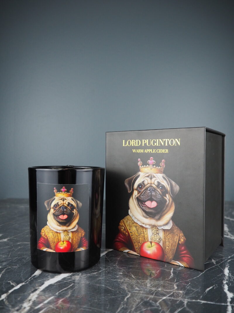 Pierre Pug candle