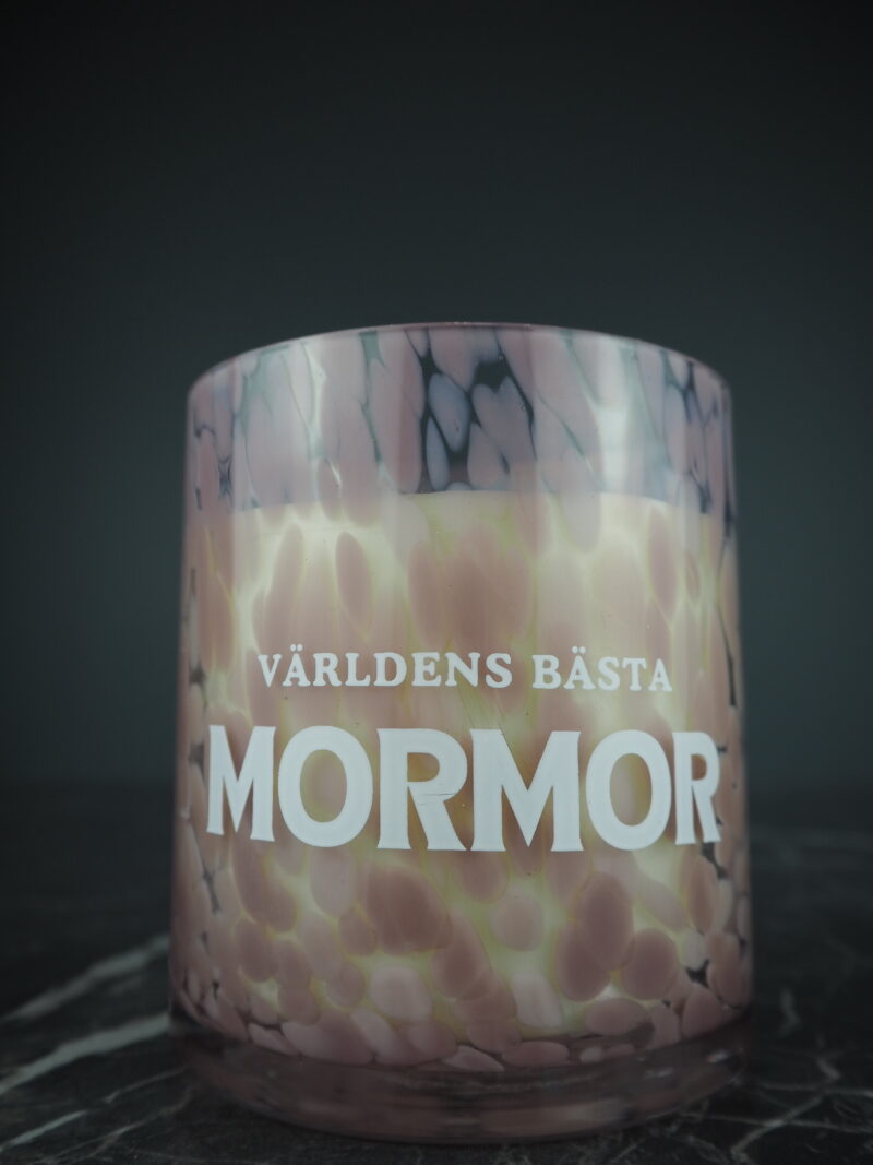 Mormor candle pink passionfruit