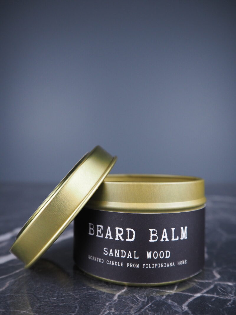 Beard balm candle