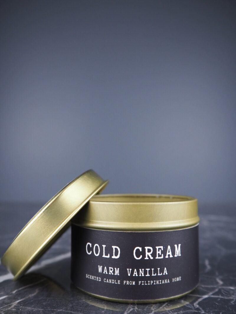 Cold cream candle