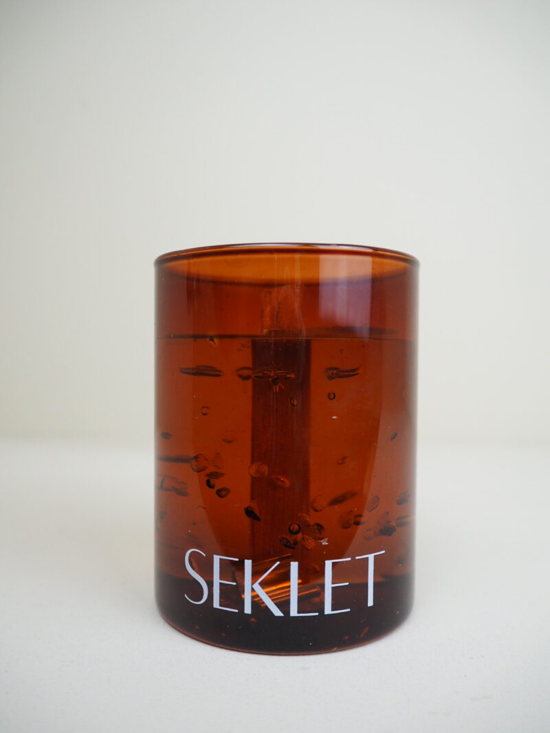 SEKLET amber tobaco candle