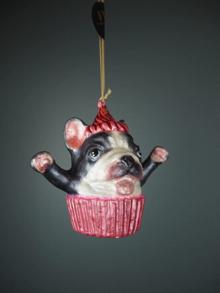 Cupcake dog in pink orn - Image 2