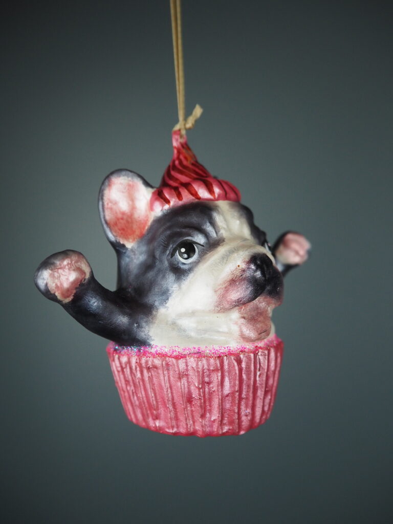 Cupcake dog in pink orn - Image 4