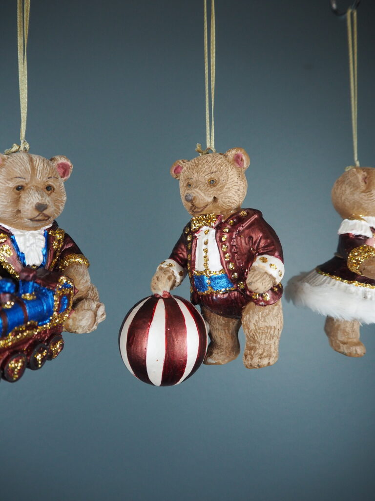 Toy Bear a/3 burg/blue orn - Image 2