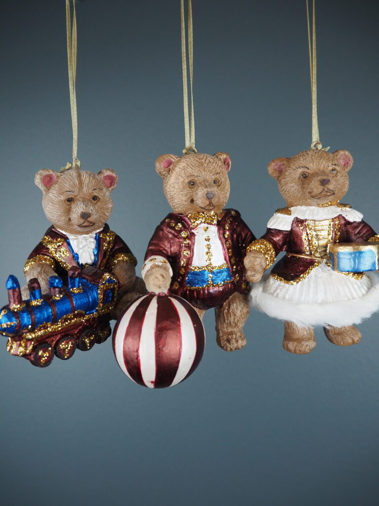 Toy Bear a/3 burg/blue orn - Image 3