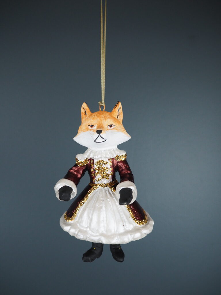Fox sets a/3 Burgundy orn - Image 4