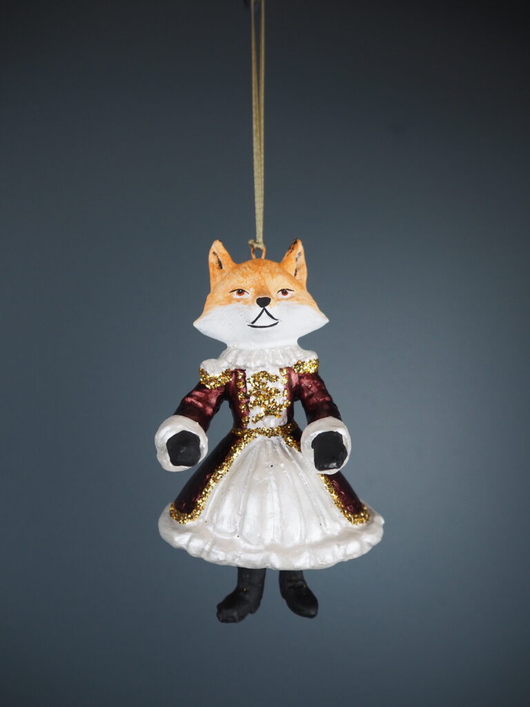 Fox sets a/3 Burgundy orn - Image 5