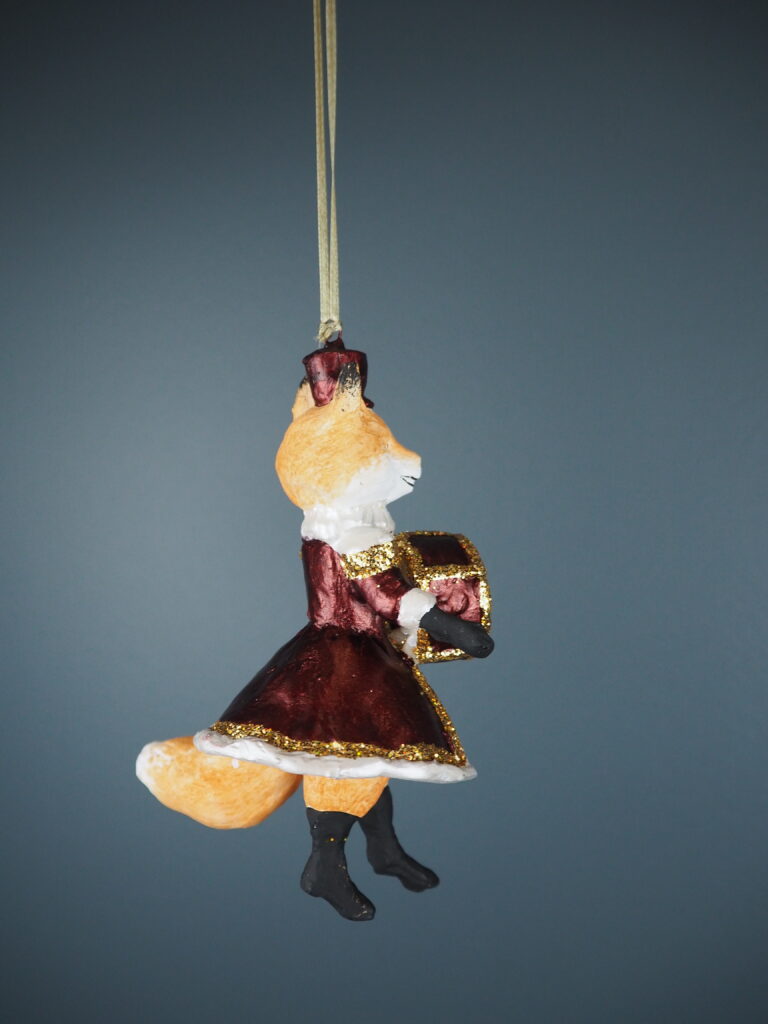 Fox sets a/3 Burgundy orn - Image 6