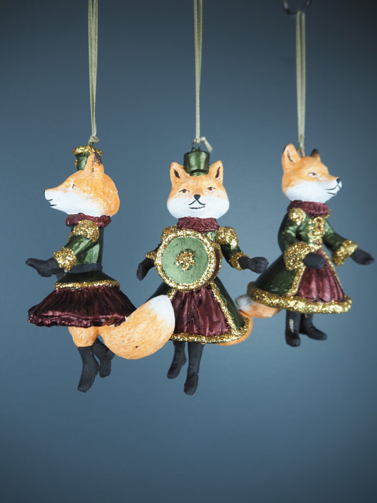 Fox sets a/3 Burgundy/green orn - Image 2