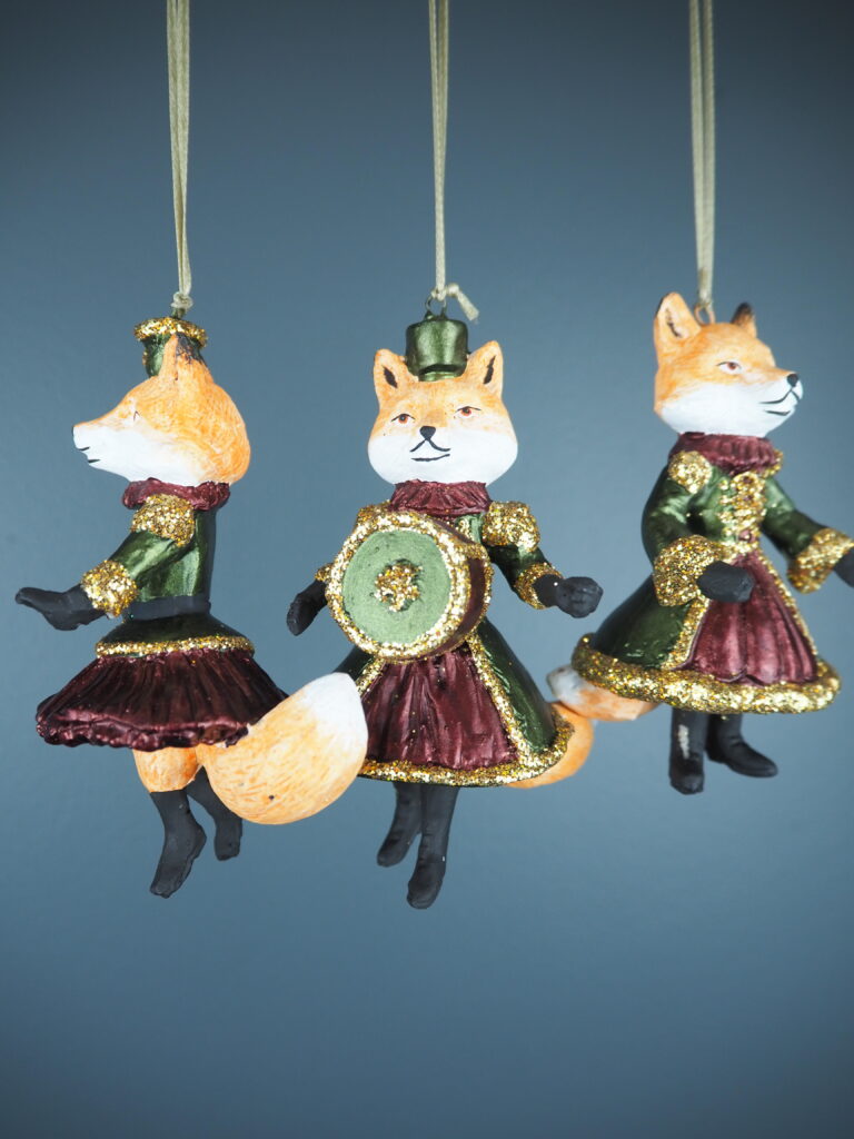Fox sets a/3 Burgundy/green orn - Image 3