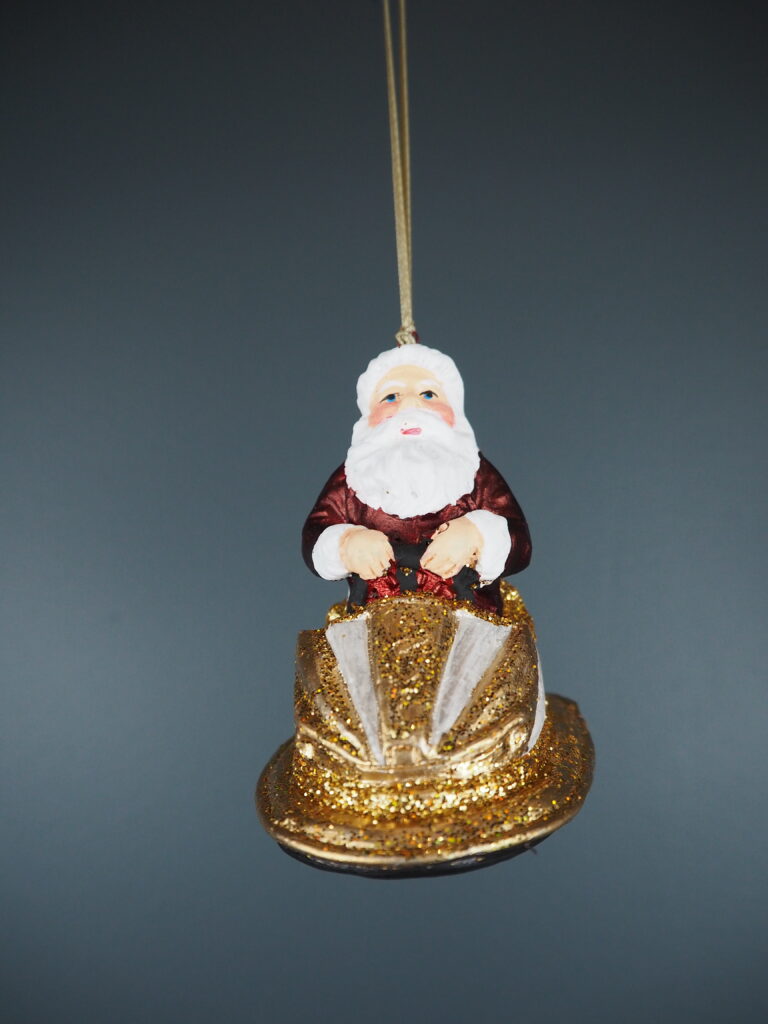 Circus Santa A/5 burg/pw orn - Image 16