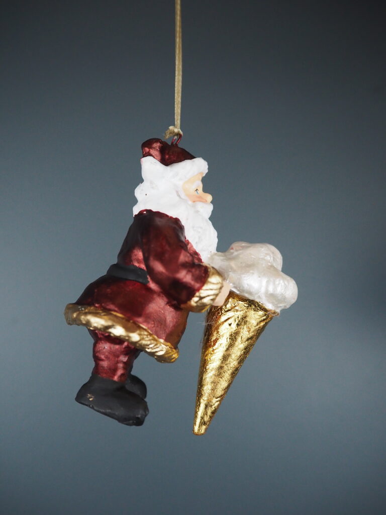 Circus Santa A/5 burg/pw orn - Image 17