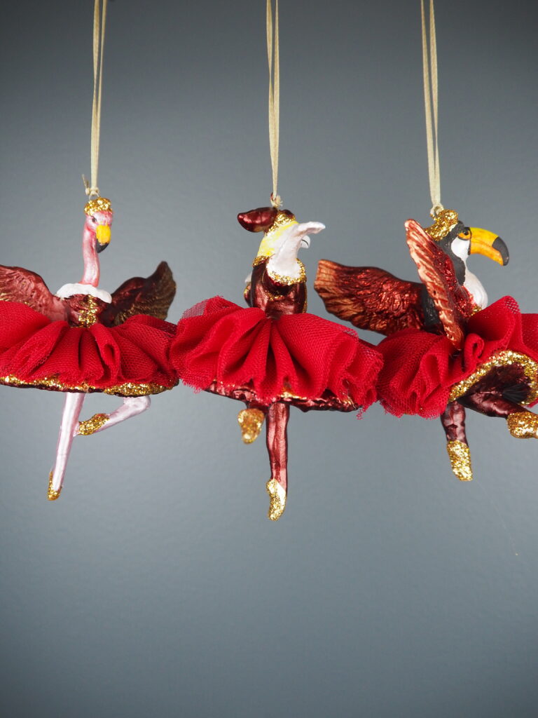 Bird Ballerina Burgundy a/4 fabskirt - Image 4