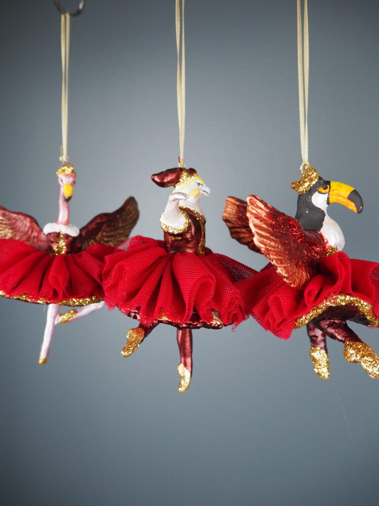 Bird Ballerina Burgundy a/4 fabskirt - Image 8
