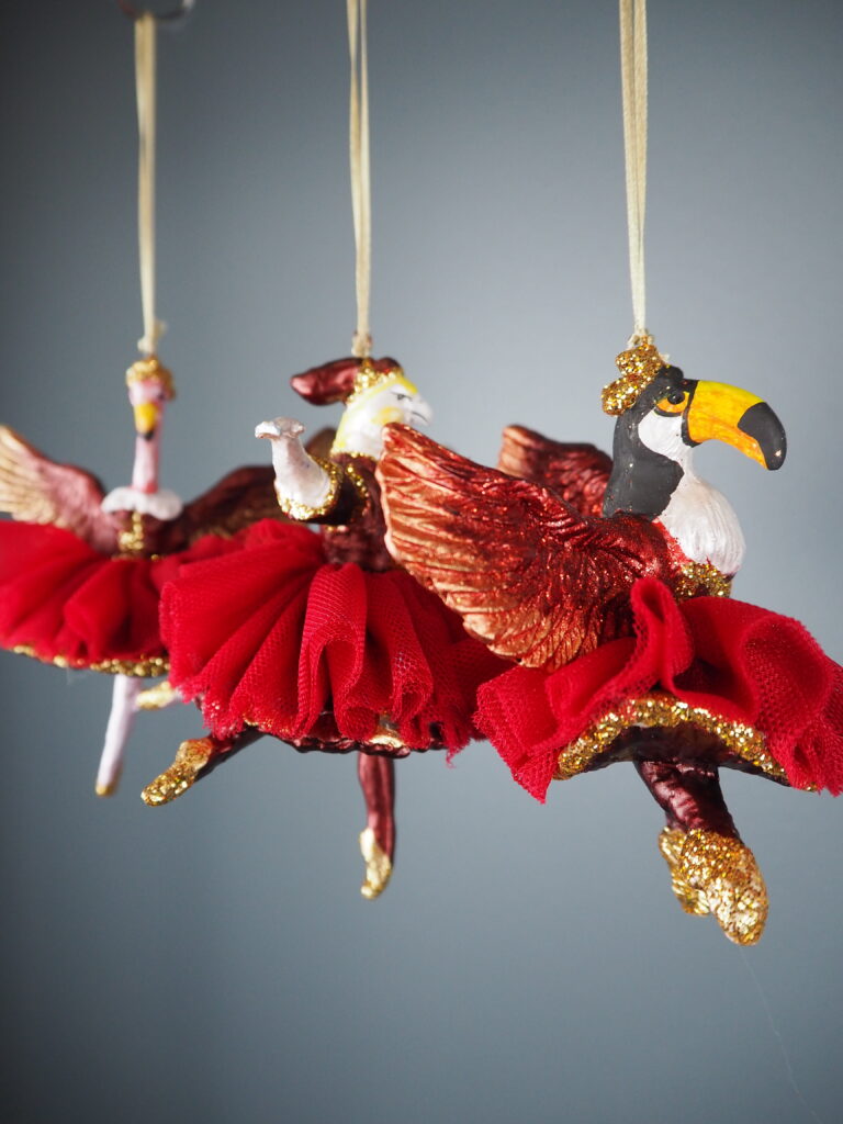 Bird Ballerina Burgundy a/4 fabskirt - Image 9