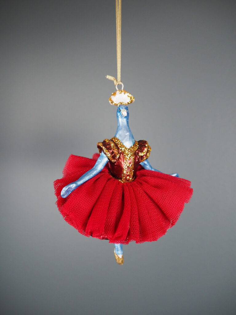 Bird Ballerina Burgundy a/4 fabskirt - Image 10