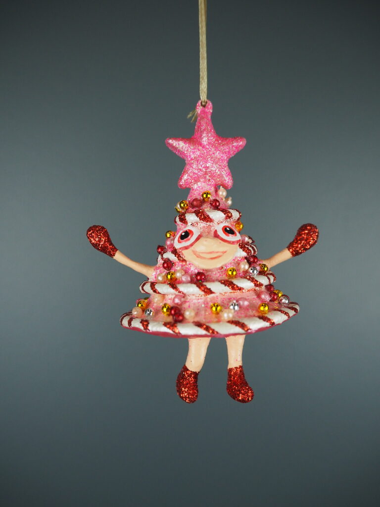 Masked monkey tree in pink orn - Image 6