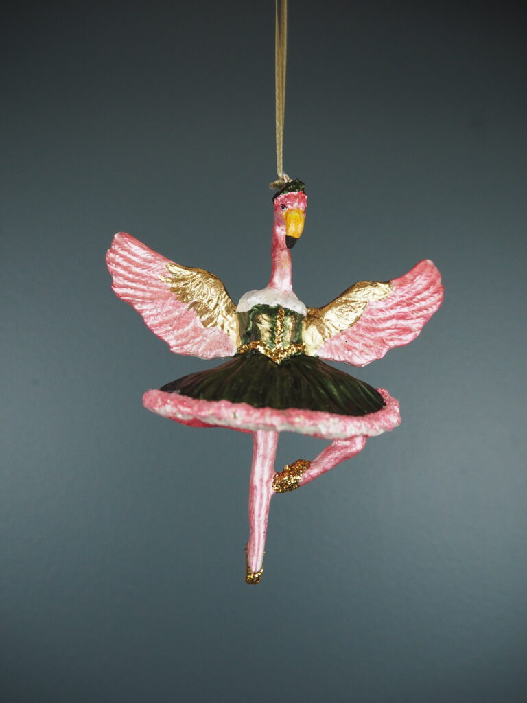 Bird Ballerina Green a/4 orn - Image 17