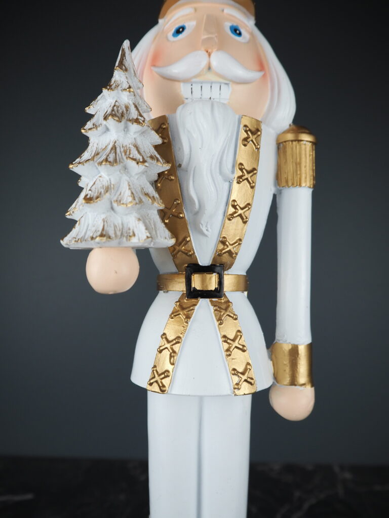 Nutcracker white 43 cm - Image 3
