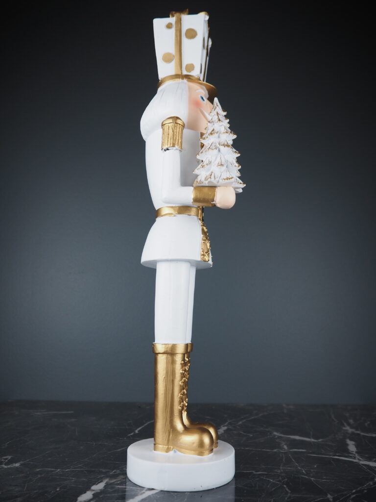 Nutcracker white 43 cm - Image 4