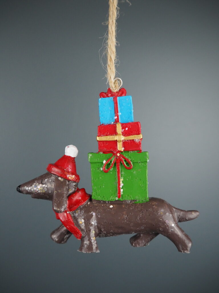 Dog w gifts dark - Image 2