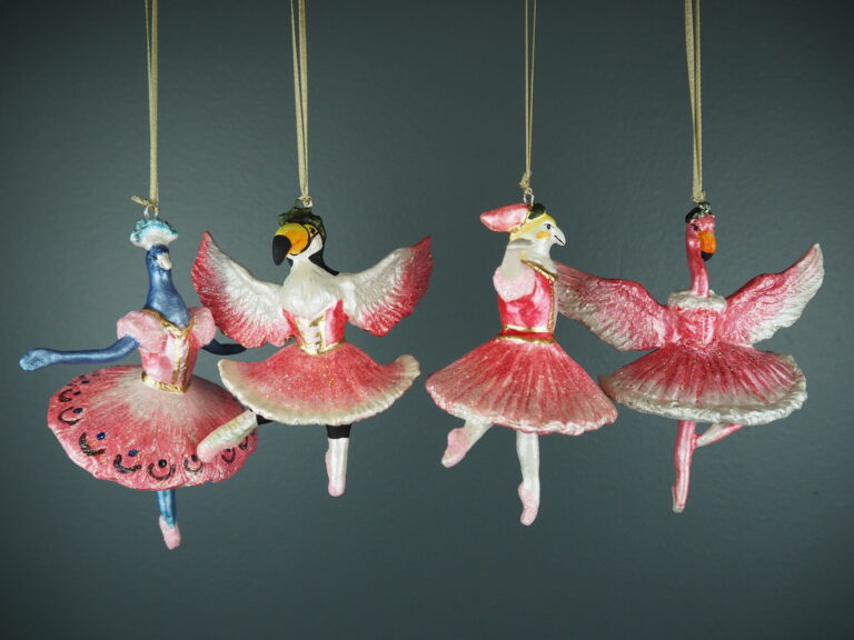 Bird Ballerina white/pink a/4orn