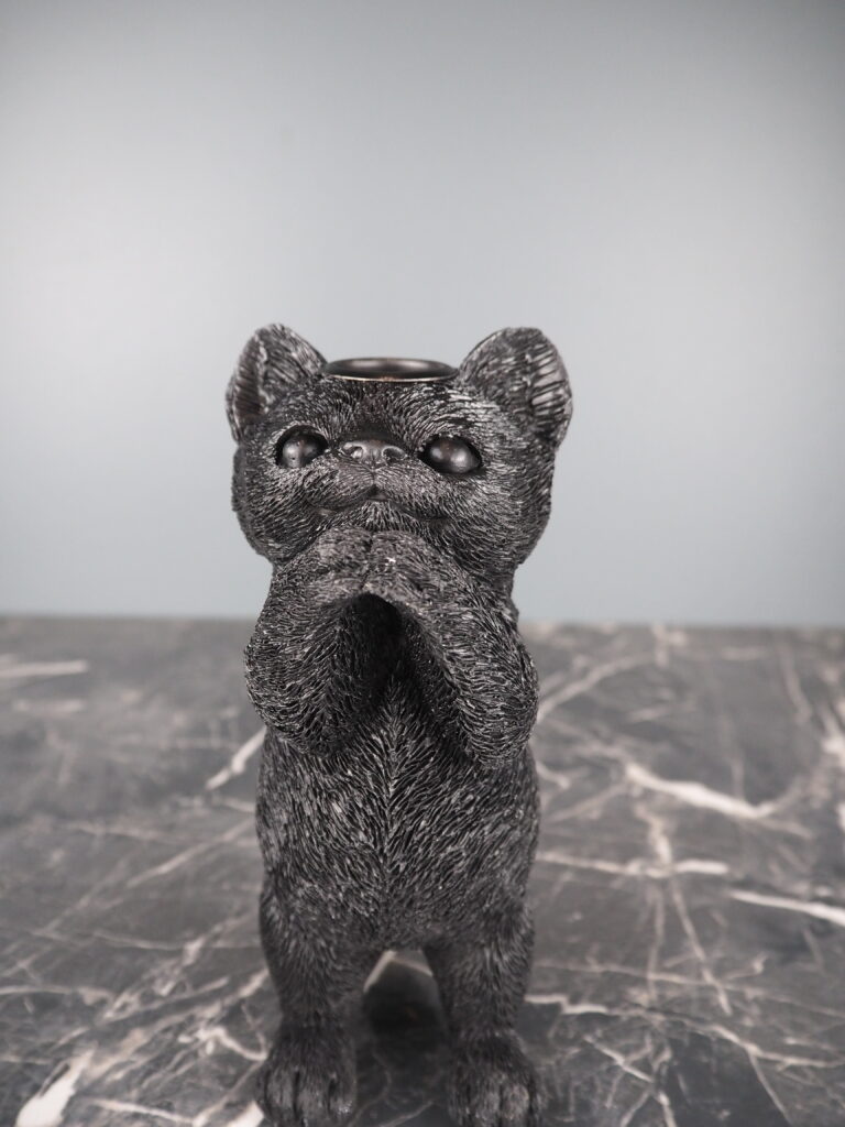 Cat candle holder