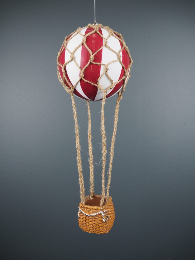 Balloon red/white