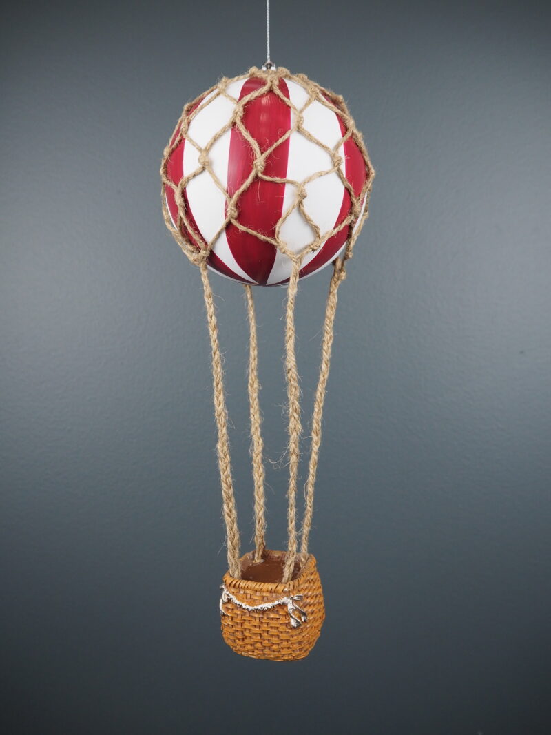 Balloon red/white