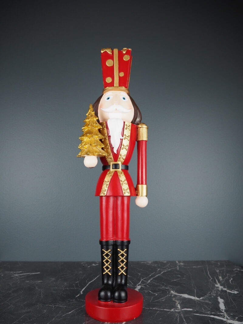 Nutcracker red 43 cm